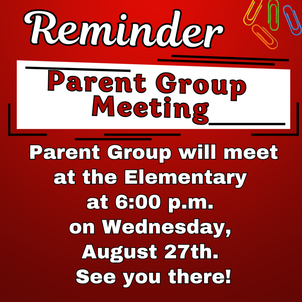 Parent Group Meeting August 27, 2025