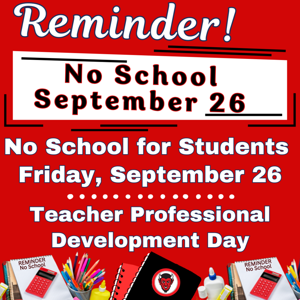 No School on September 26, 2025