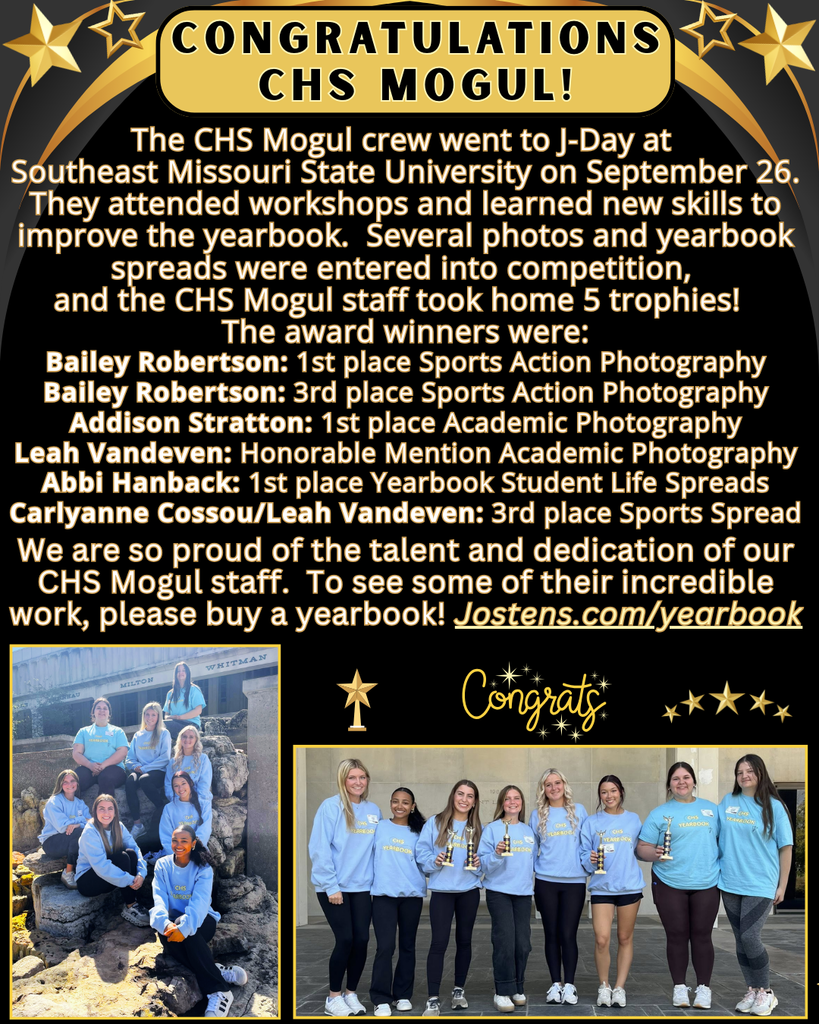Congratulations CHS Mogul