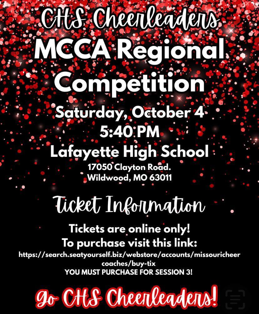 MCCA Regional Cheer Competition 2025