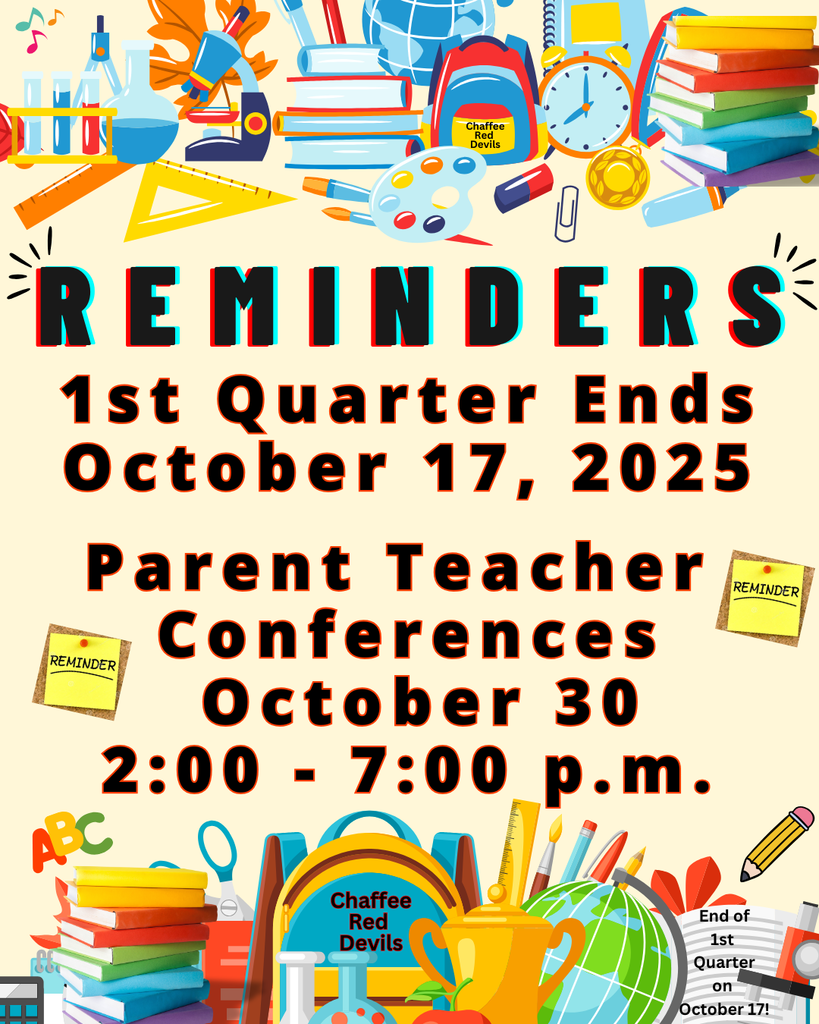 1st Quarter and Parent Teacher Conferences