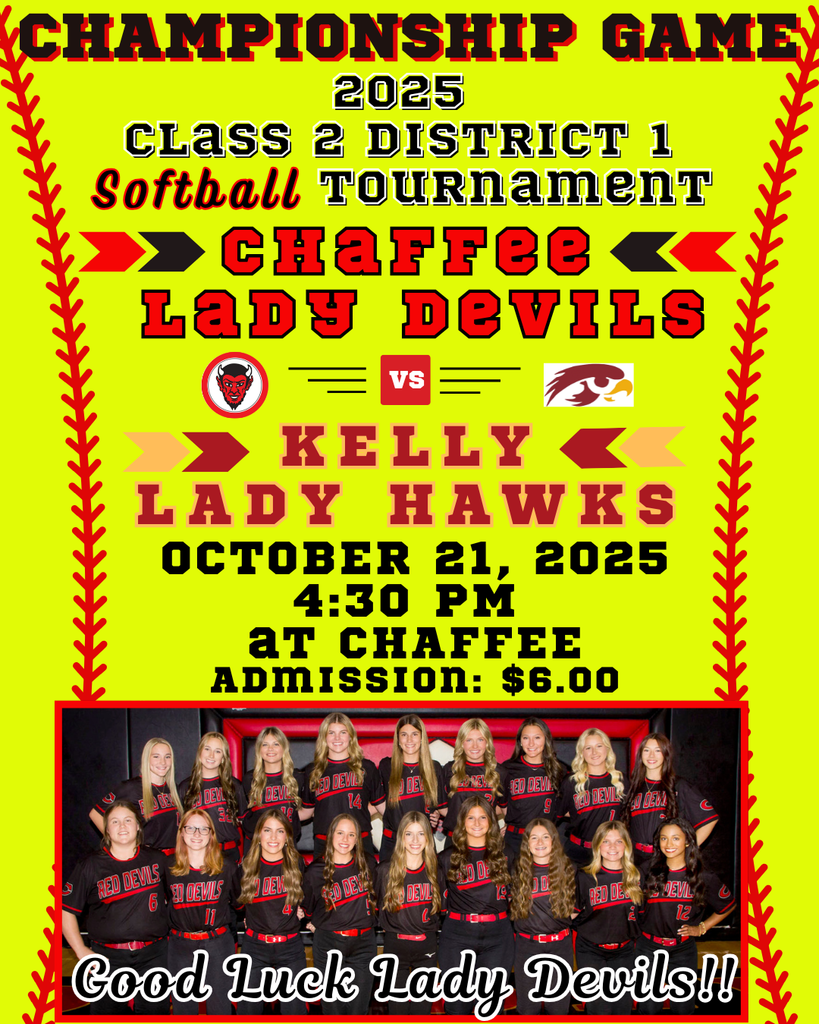 District Championship Game October 21, 2025