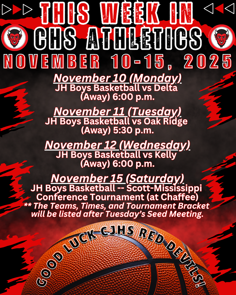 This Week in CHS Athletics November 10-15, 2025