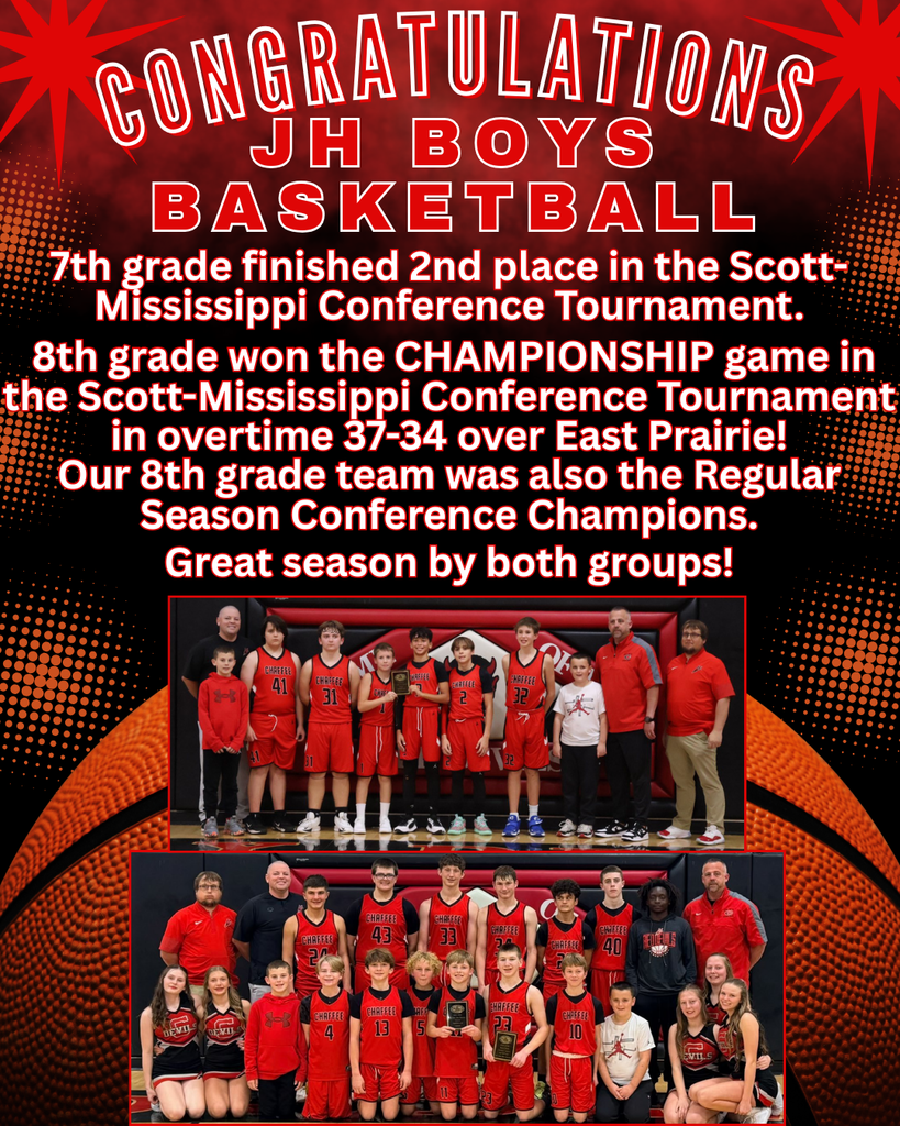 Congrats 7th and 8th Grade Boys Basketball 2025