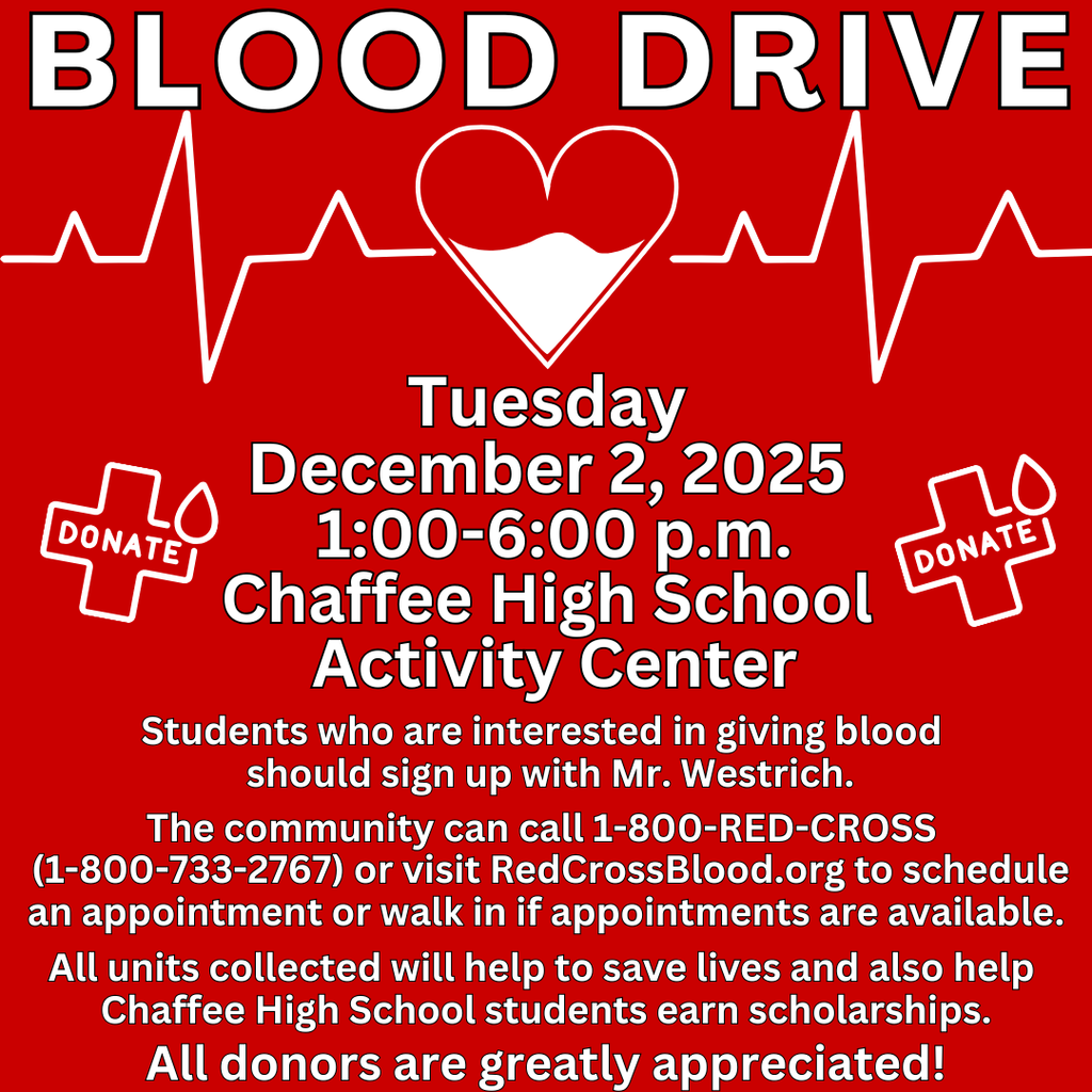 Blood Drive December 2, 2025