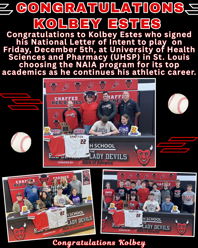Congrats Kolbey Estes Letter Of Intent 2025