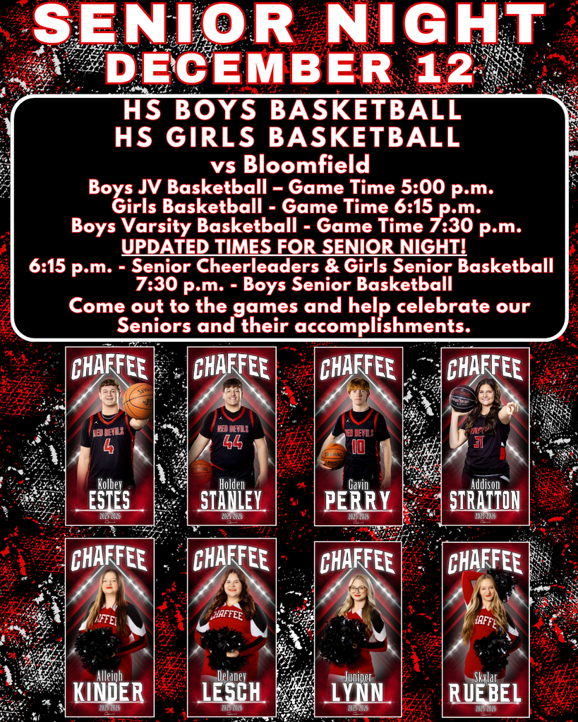 Senior Night Boys BB, Girls BB, Cheer 2025