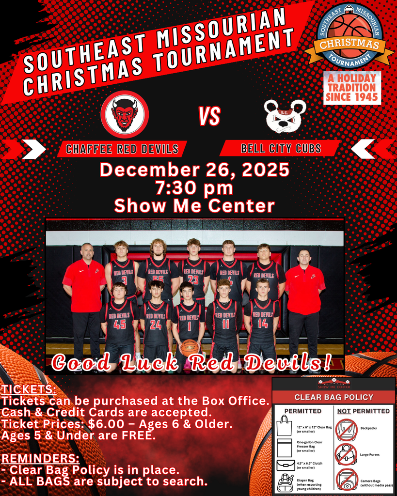 Southeast Missourian Christmas Tournament Red Devils vs Bell City on December 26, 2025