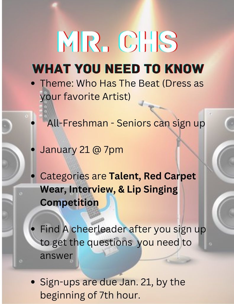 Mr. CHS January 21, 2026