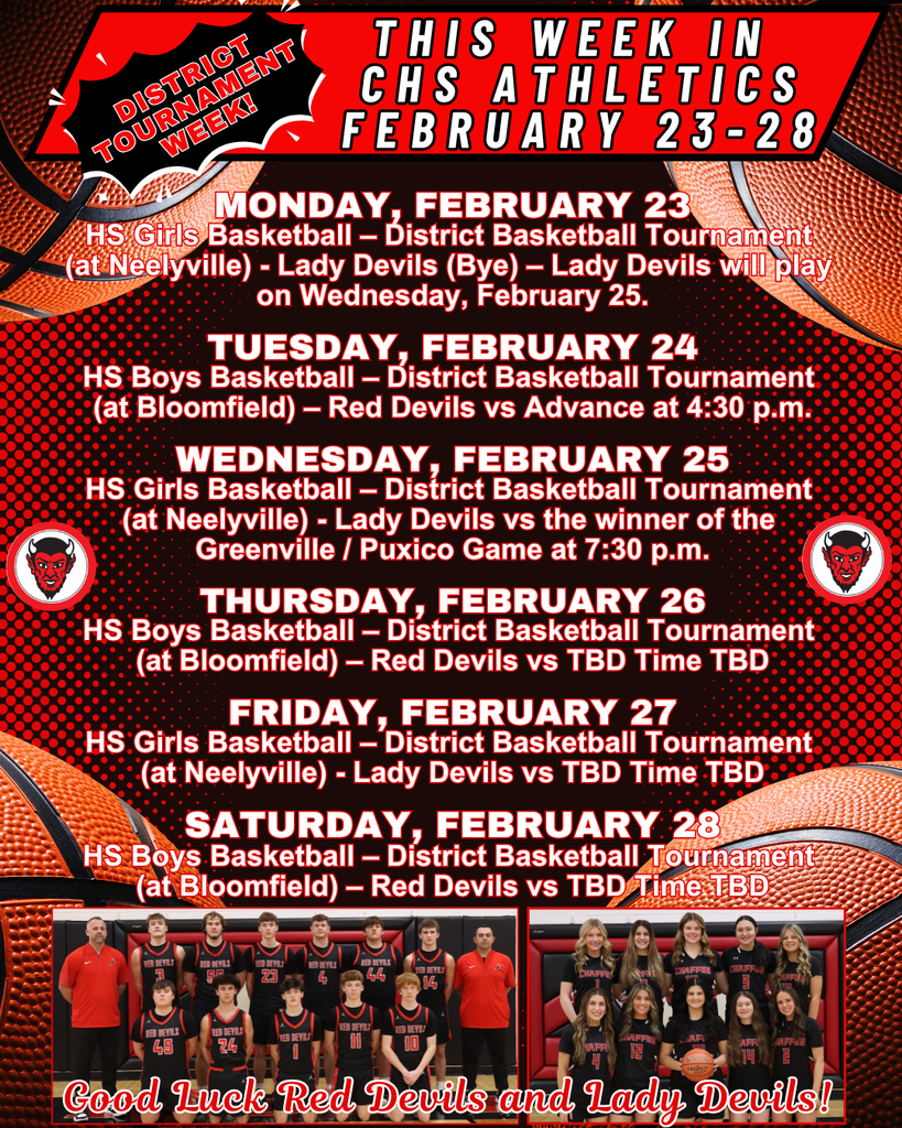 This Week in CHS Athletics February 23-28