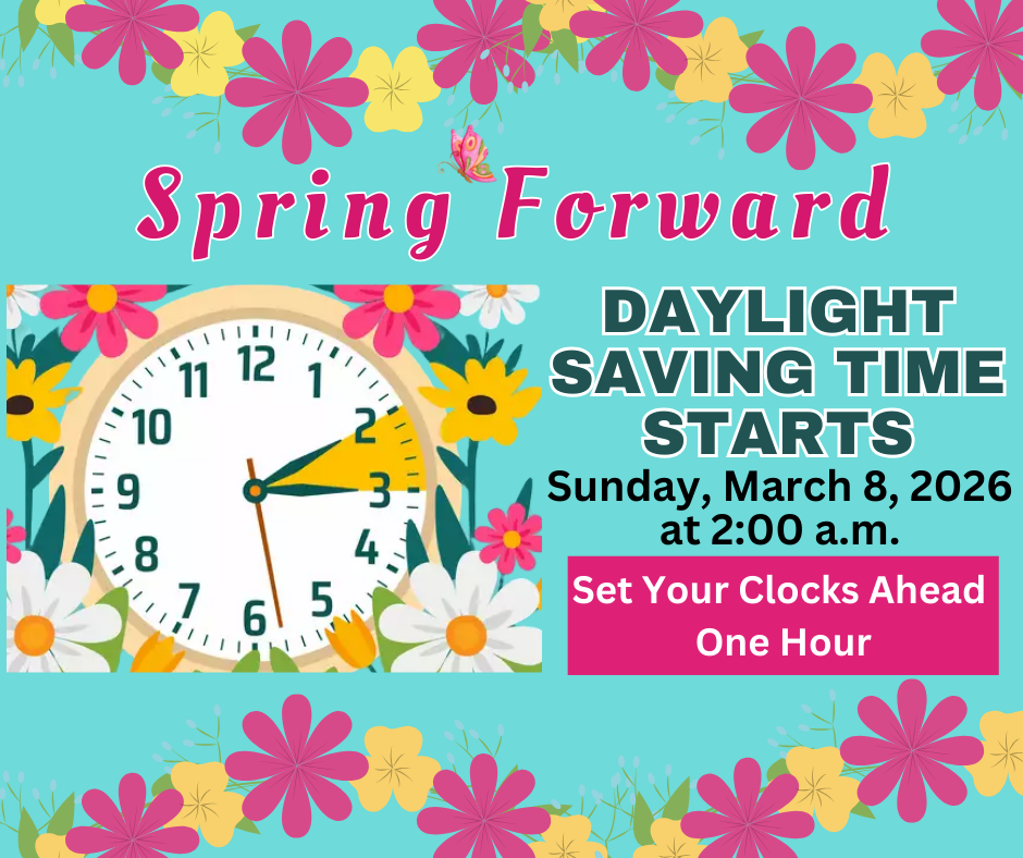 Daylight Saving Time Begins on March 8, 2026