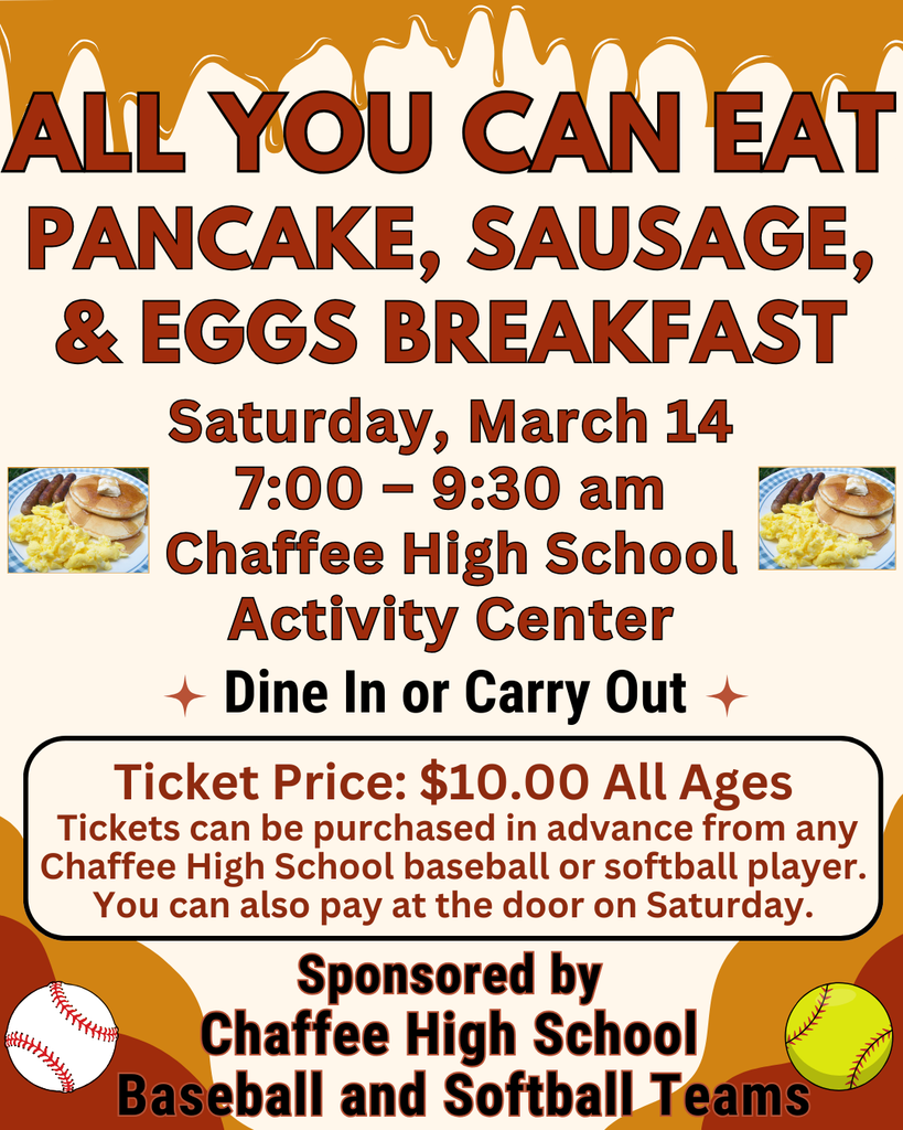 All You Can Eat Pancake, Sausage, and Eggs Breakfast Fundraiser  on March 14, 2026
