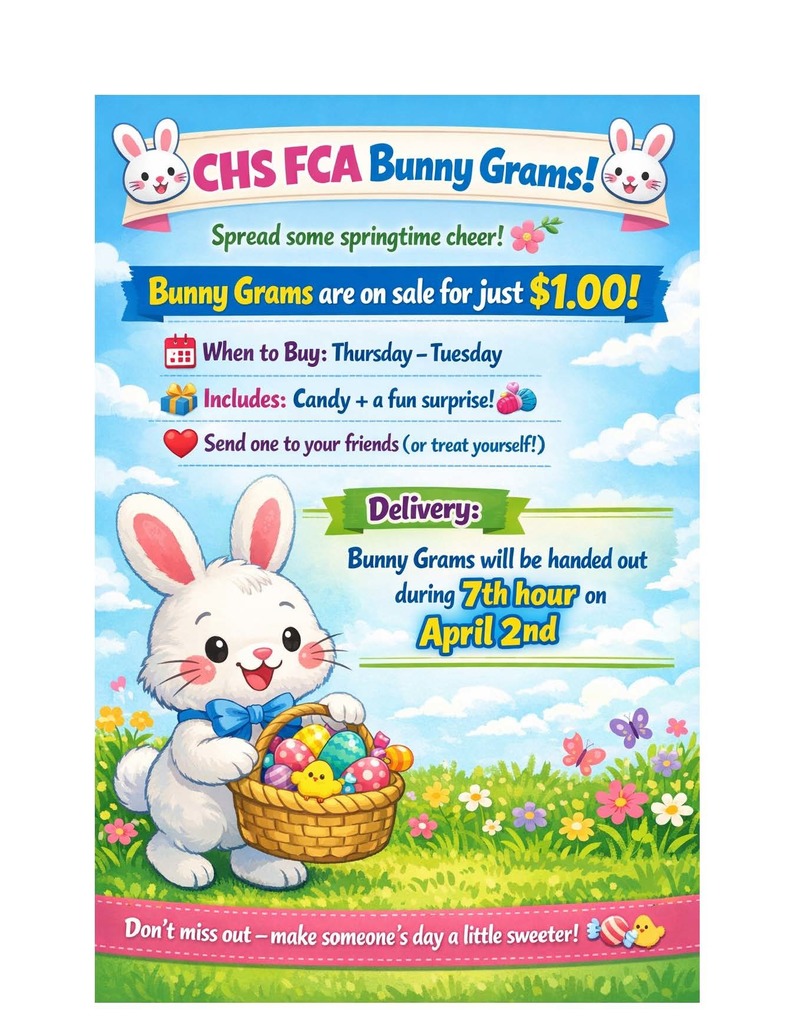 FCA Bunny Grams 2026