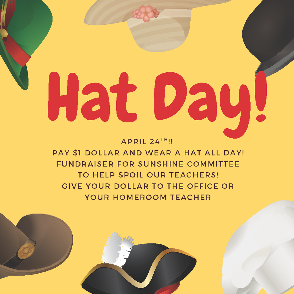 CES Hat Day on Friday, April 24