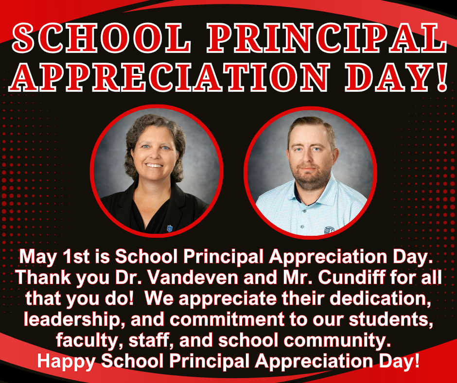 School Principal Appreciation Day on May 1, 2026