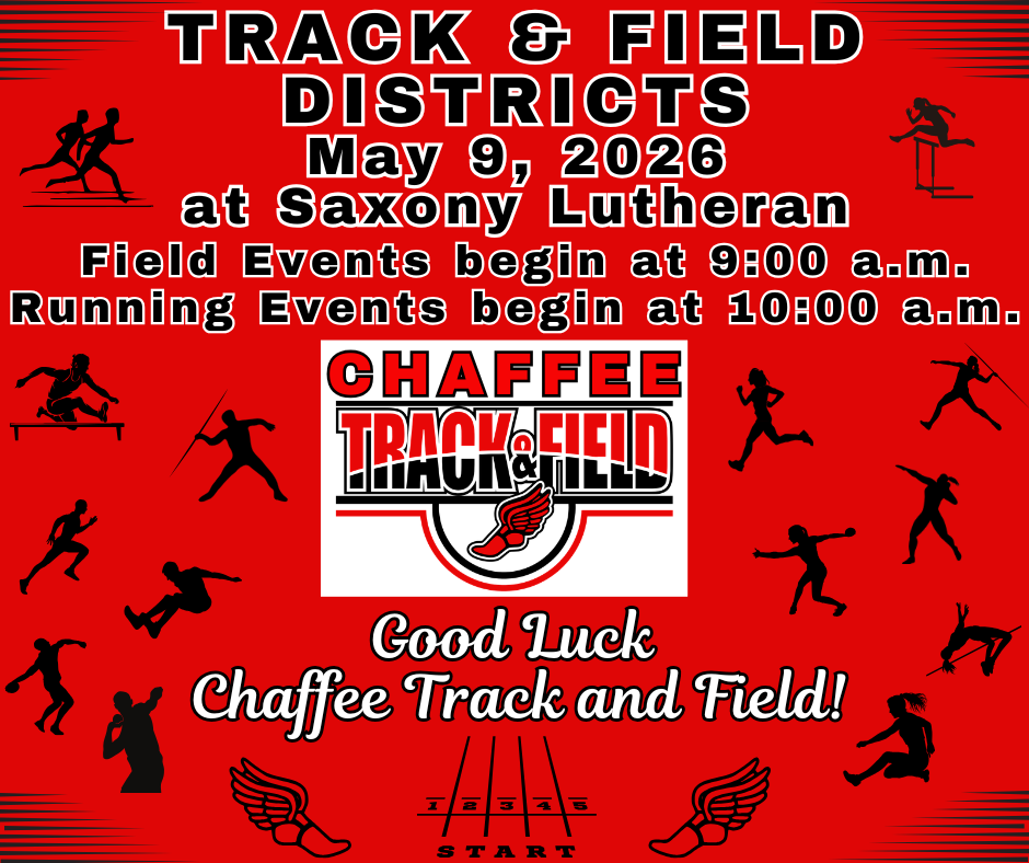Track & Field Districts on May 9, 2026