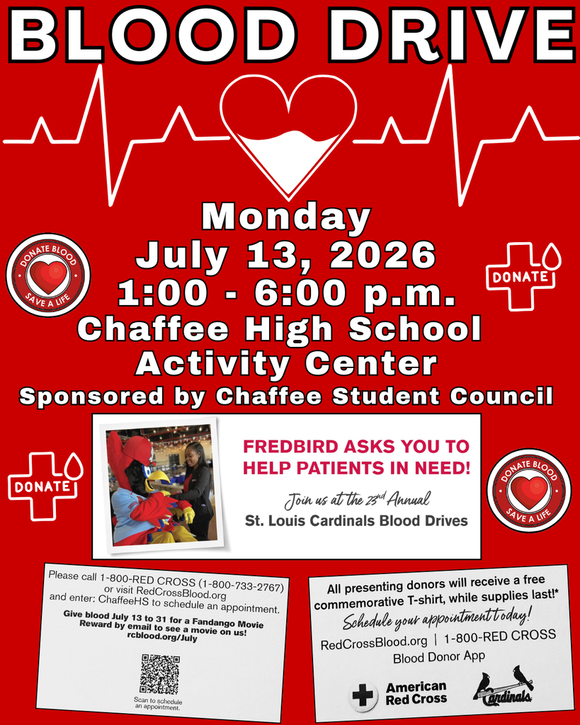 Blood Drive July 13, 2026