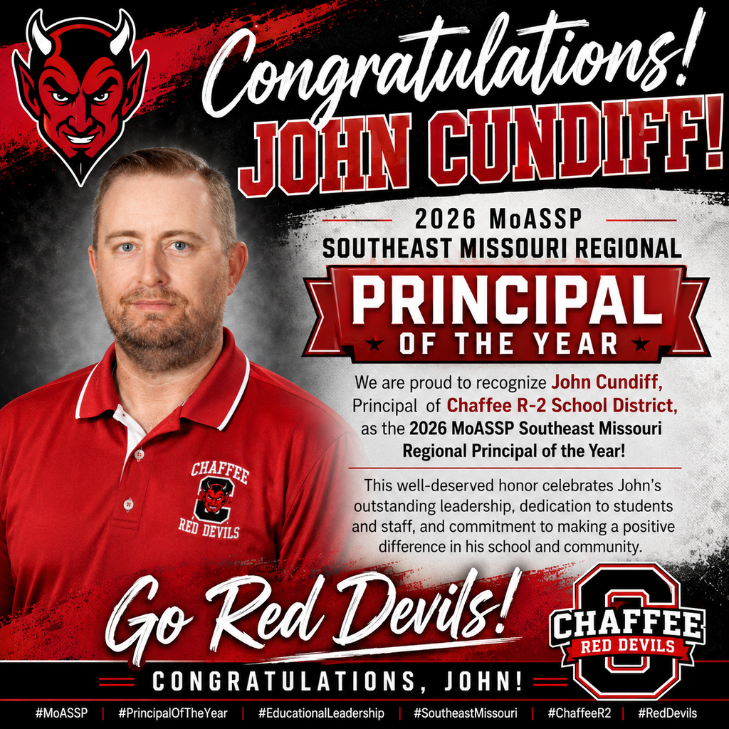 Congratulations Mr. Cundiff