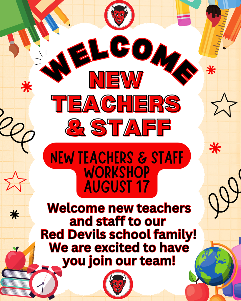 Welcome New Teachers and Staff 2026 2027