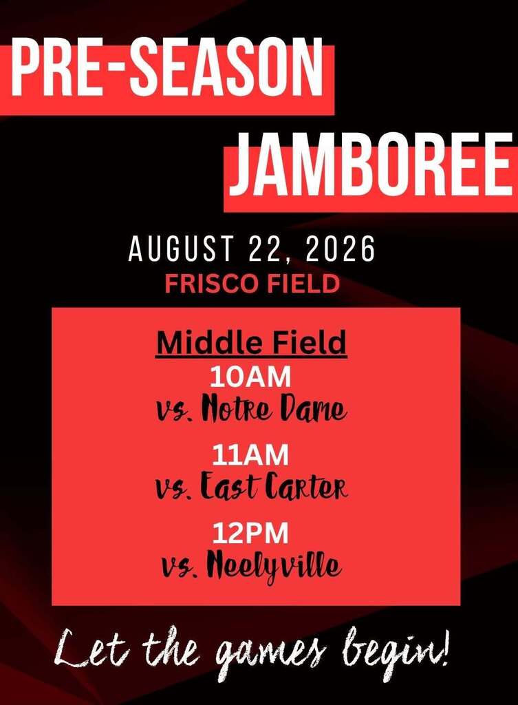HS Softball Jamboree August 22, 2026
