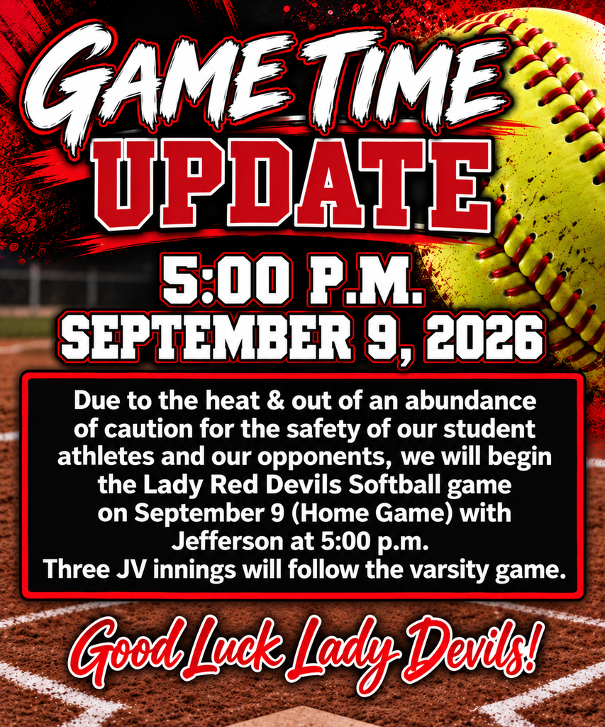 Softball Game Time Update for September 9, 2026
