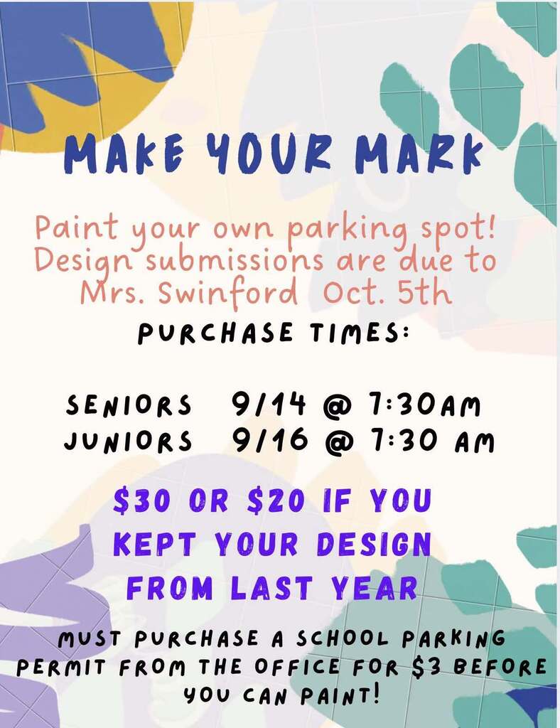 Make Your Mark - Paint Your Parking Spot 2026