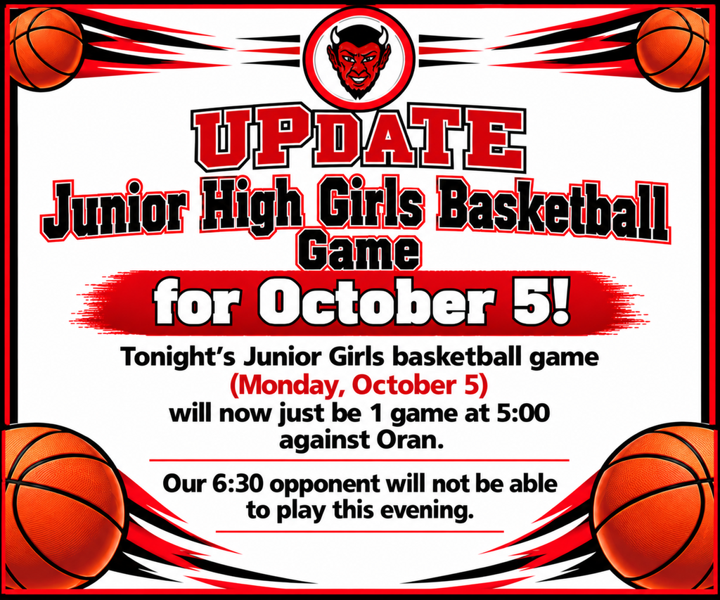JH Girls Basketball Update October 5, 2026