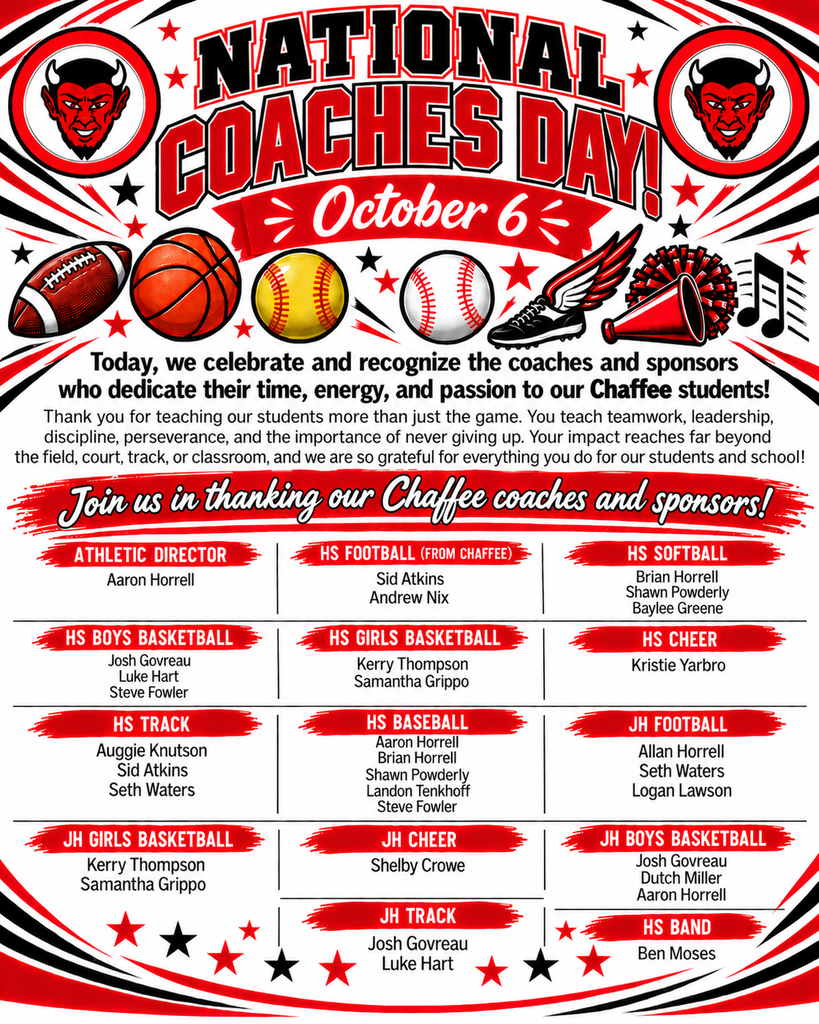 National Coaches Day October 6, 2026