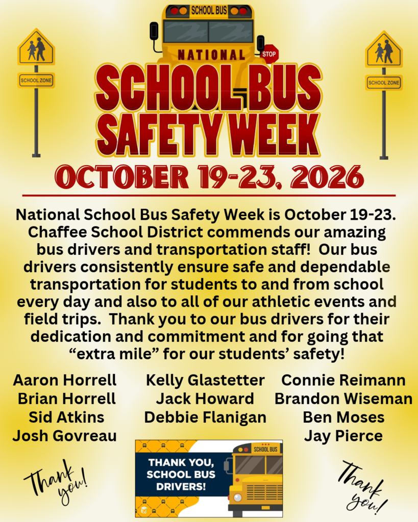 National School Bus Safety Week 2026