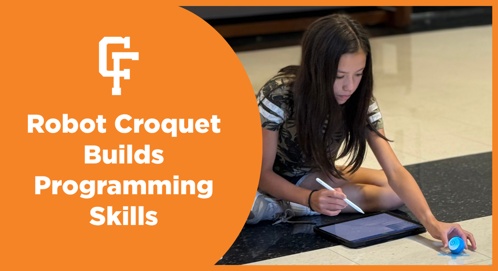 Robot Croquet Builds Programming Skills.