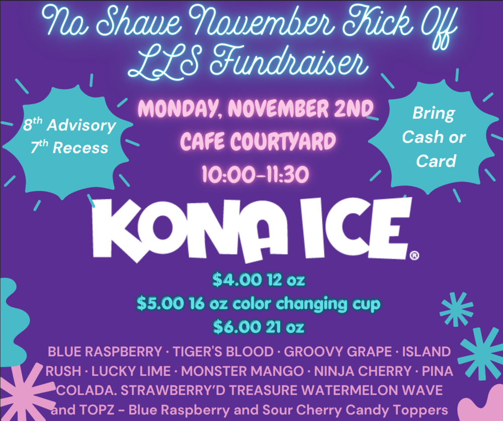 No Shave November Kick Off