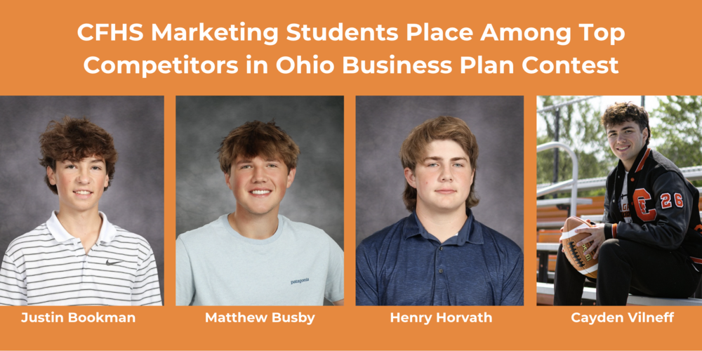 Chagrin Falls High School Marketing Students Place Among Top Competitors in Ohio Business Plan Contest