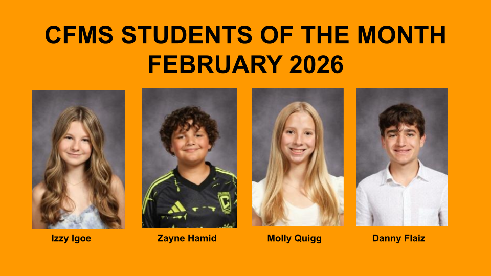 CFMS February Students of the Month