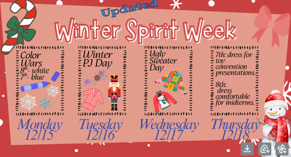 Winter Spirit Week