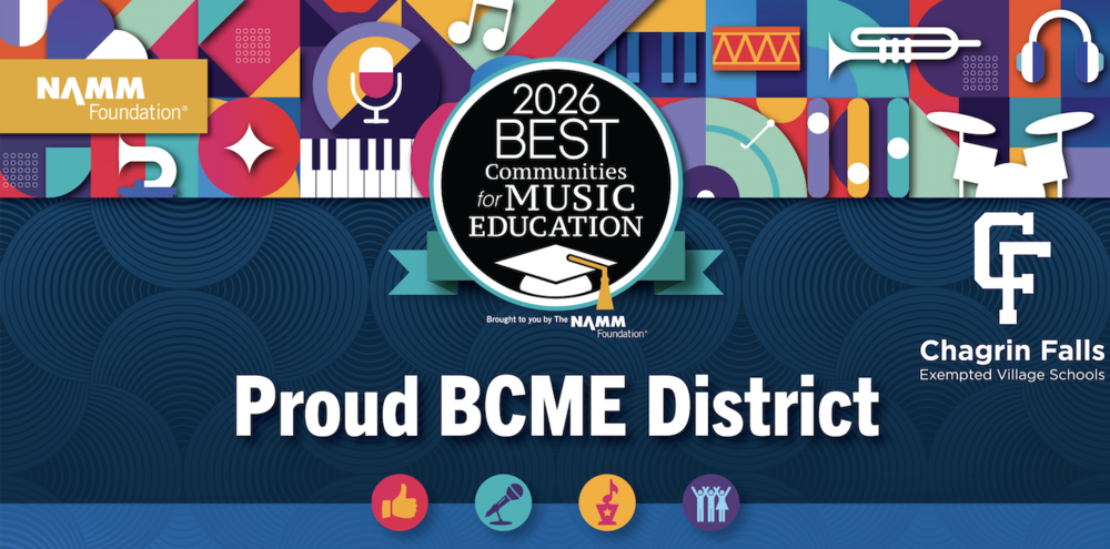 Chagrin Falls Schools Once Again Earns National Recognition for Excellence in Music Education