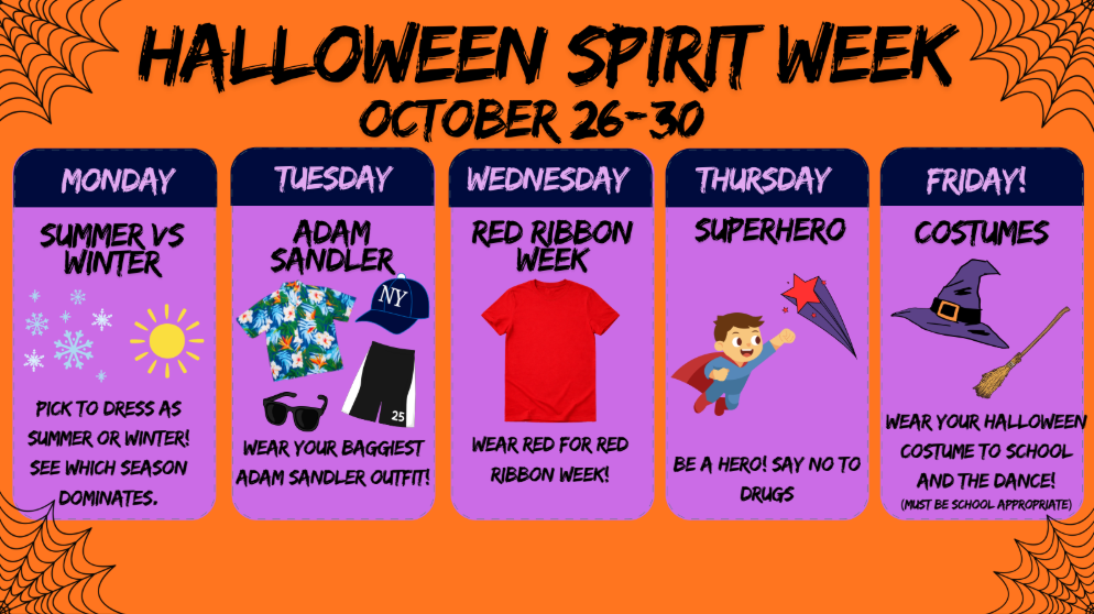 Halloween Spirit Week