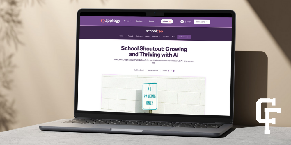 Chagrin Falls Schools Recognized Nationally for Leading, People-Centered Approach to AI in Education