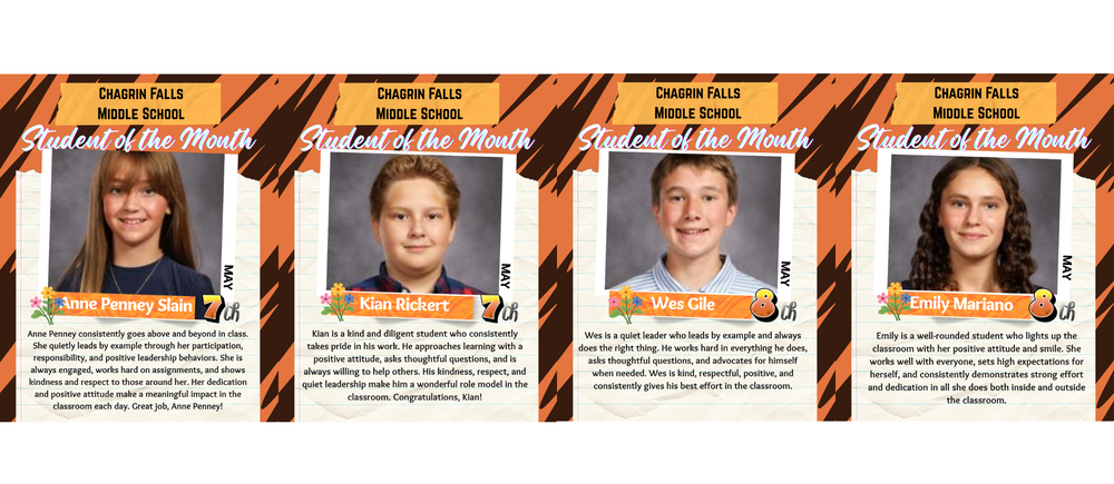 Students of the Month