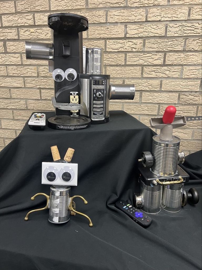 Preschool robots are on display now!