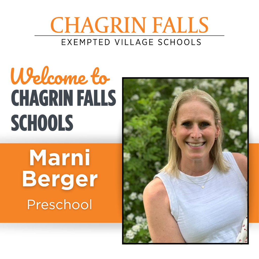 Welcome to chagrin Mrs Berger