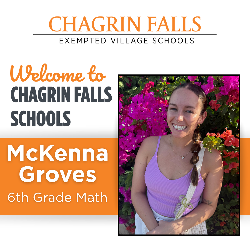Welcome to chagrin Ms. Groves
