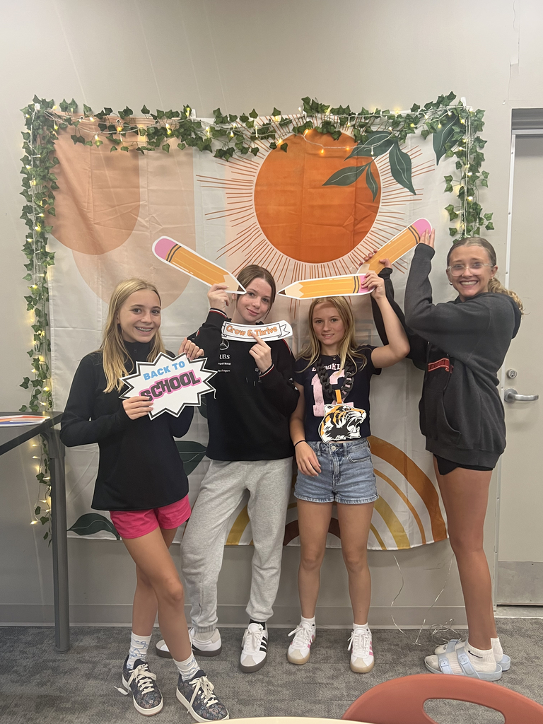 Middle School first day of school study hall.