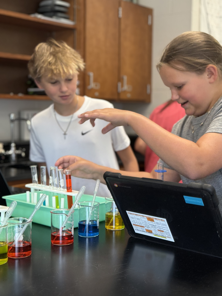 MS Science 10 - 7th Grade introductory science lab