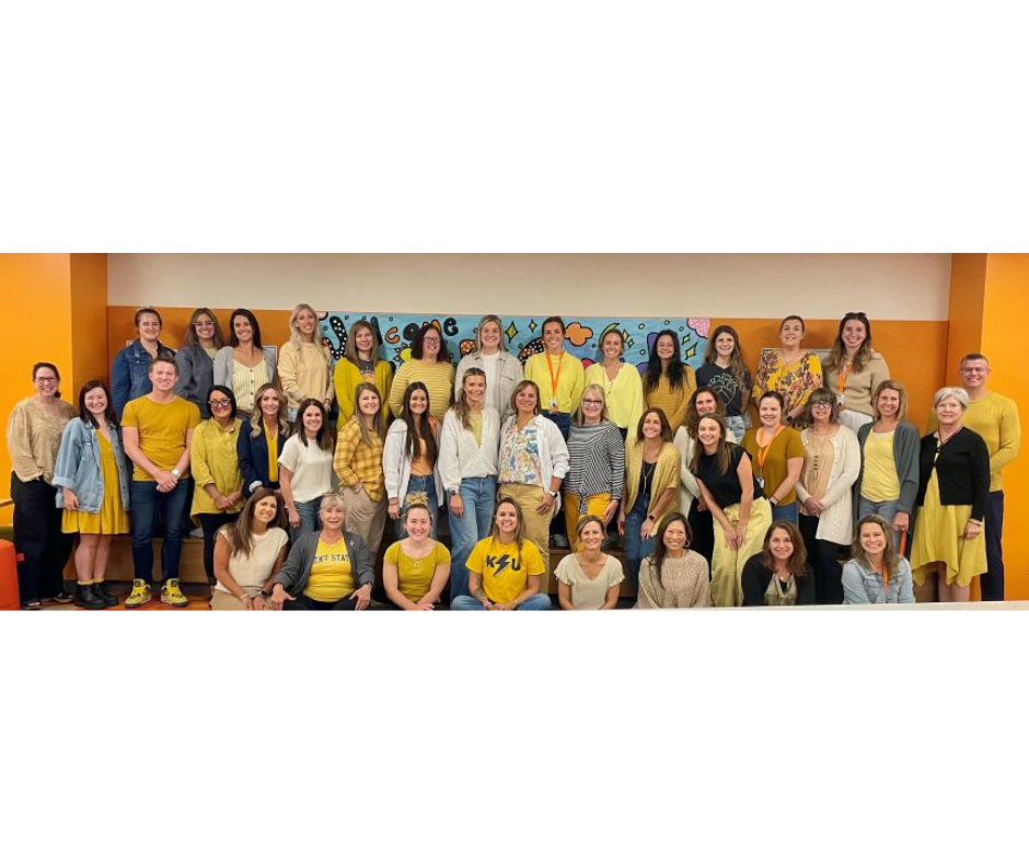 CFIS Students and Staff wore gold to raise awareness for childhood cancer.