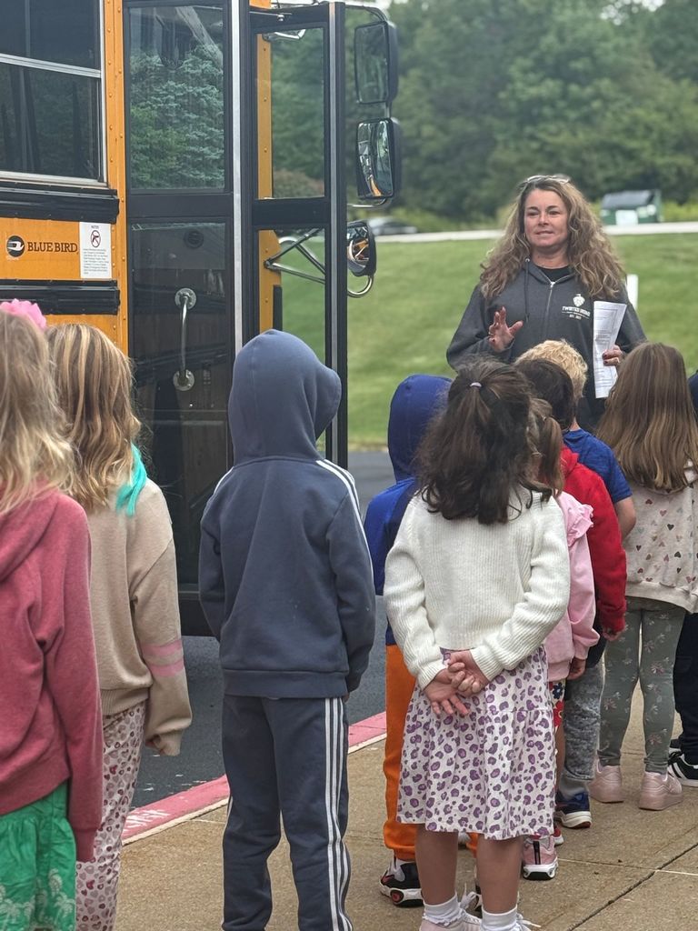 Bus safety lessons at Gurney with bus drivers