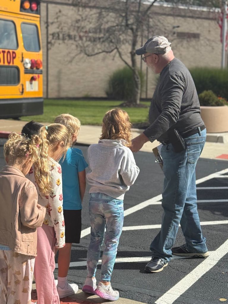 Bus safety lessons at Gurney with bus drivers