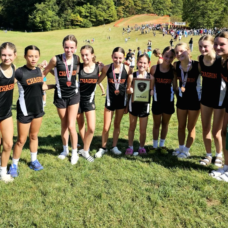 middle school girls cross country team