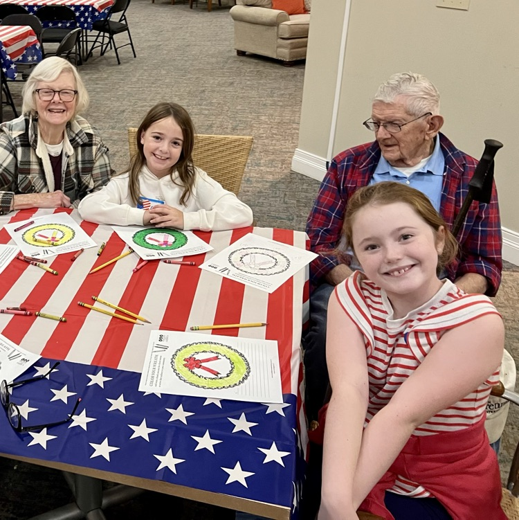 Veterans Day at hamlet village