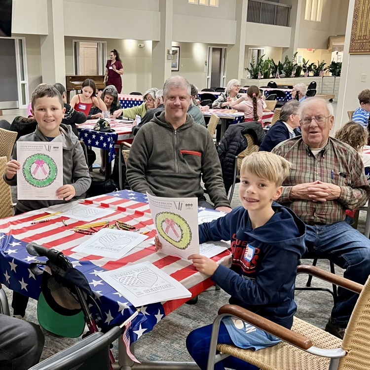 Veterans Day at hamlet village