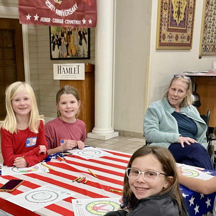 Veterans Day at hamlet village